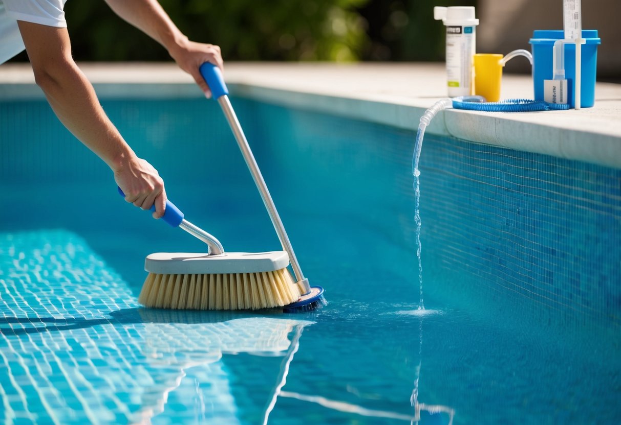 Maintaining the Newly Resurfaced Pool