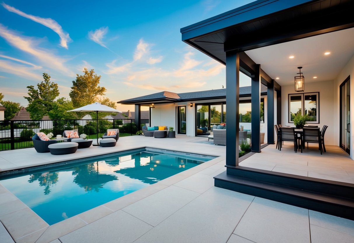 Enhancing Your Pool Area with Creative Deck and Patio Designs